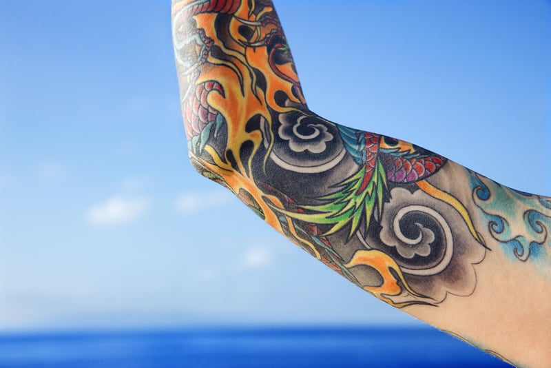 Tattoo blues What happens to your skin art as you age  The Mercury News